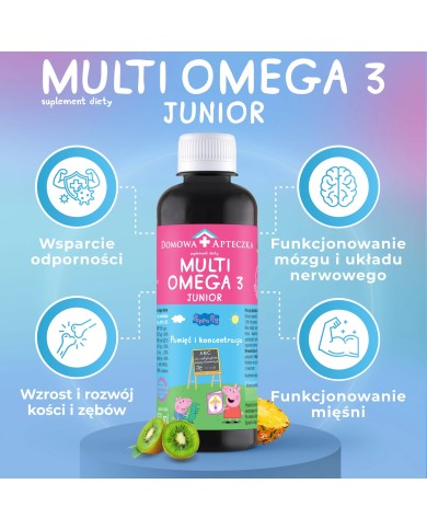 Multiomega 3 Junior – omega-3 DHA i EPA dla dzieci