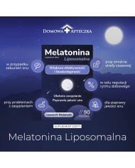 Melatonina liposomalna – szybsze zasypianie i lepszy sen