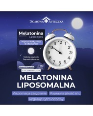 Melatonina liposomalna – szybsze zasypianie i lepszy sen