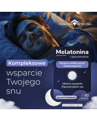 Melatonina liposomalna – szybsze zasypianie i lepszy sen