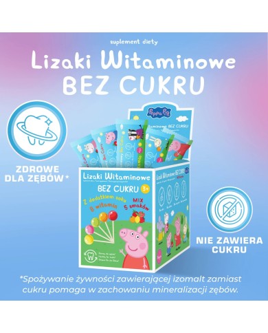 Lizaki Witaminowe bez cukru – witaminy dla dzieci