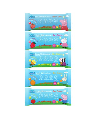 Lizaki Witaminowe bez cukru – witaminy dla dzieci