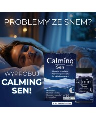 Calming Sen – kapsułki z melatoniną na spokojny sen