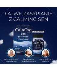 Calming Sen – kapsułki z melatoniną na spokojny sen