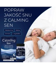 Calming Sen – kapsułki z melatoniną na spokojny sen