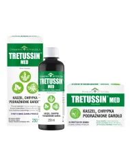 Tretussin Med 250 ml + Pastylki – zestaw na kaszel