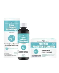 Syrop z Porostu Islandzkiego + Pastylki – zestaw