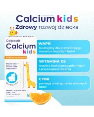 Calpossis Calcium Kids – syrop z wapniem i D3 dla dzieci