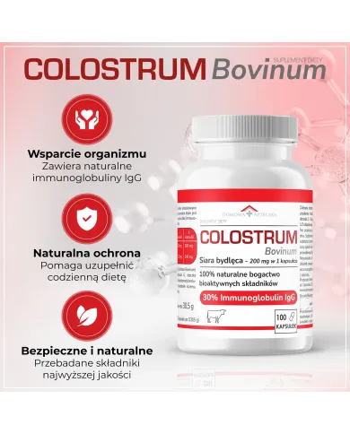 Colostrum Bovinum – siara bydlęca na odporność
