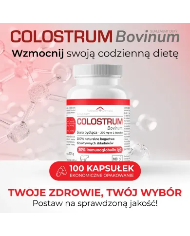 Colostrum Bovinum – siara bydlęca na odporność