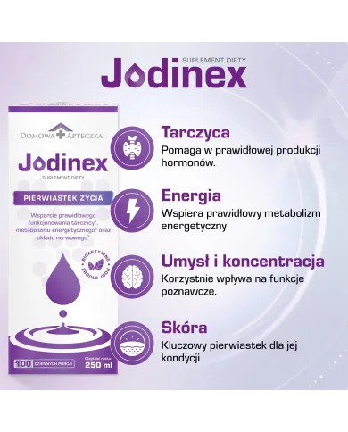 Jodinex – bioaktywne źródło jodu na zdrową tarczycę