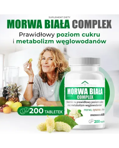 Morwa Biała Complex – regulacja poziomu cukru we krwi