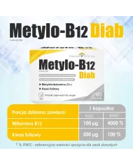 Metylo-B12 Diab – aktywna witamina B12 dla diabetyków