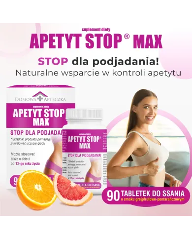Apetyt Stop Max – zestaw 2 szt. na kontrolę apetytu