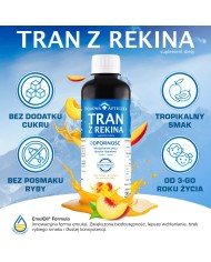 Domowa Apteczka | Tran z rekina o smaku mango-brzoskwinia