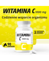 Witamina C 1000 mg | 90 kapsułek na odporność
