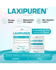 Laxipuren z laktitolem 10g – łagodnie na zaparcia