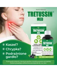 Tretussin Med – syrop na kaszel i gardło 250 ml