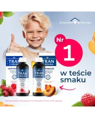 Tran z rekina malinowy – omega-3 dla dzieci i dorosłych