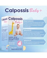 Calpossis Baby+ – wapń, D3 i K2 dla dzieci od 6. miesiąca