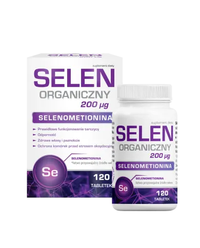 Selen organiczny 200 µg – odporność i tarczyca