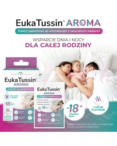 EukaTussin Aroma plastry – ułatwiają oddychanie dzieciom