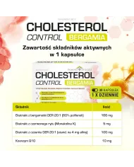 Cholesterol Control Bergamia – na prawidłowy cholesterol