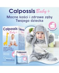 Calpossis Baby+ – wapń, D3 i K2 dla dzieci od 6. miesiąca