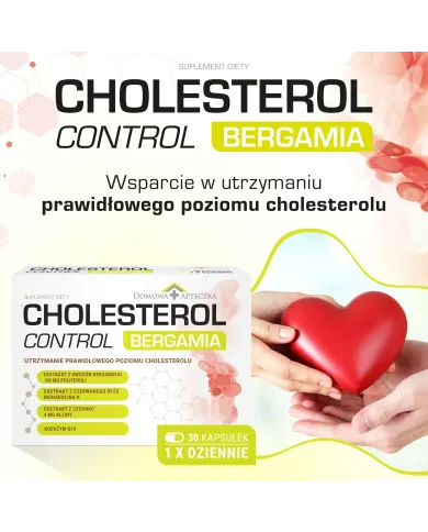 Cholesterol Control Bergamia – na prawidłowy cholesterol