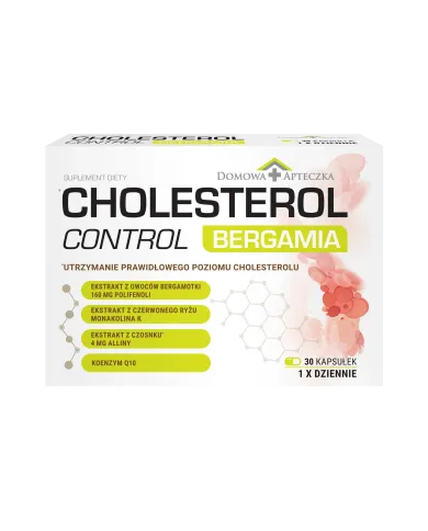 Cholesterol Control Bergamia – na prawidłowy cholesterol