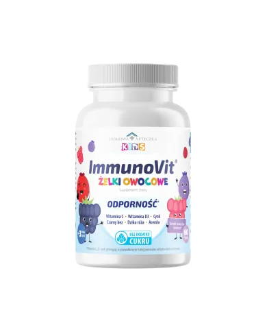 ImmunoVit żelki na odporność – witaminy C, D3 i cynk
