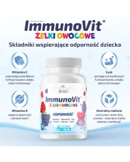 ImmunoVit żelki na odporność – witaminy C, D3 i cynk