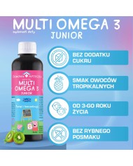 Multiomega 3 Junior - Suplement | Domowa Apteczka