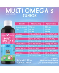 Multiomega 3 Junior - Suplement | Domowa Apteczka