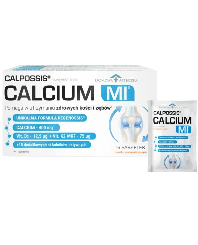 Calpossis MI – wapń, magnez i witamina D3 dla seniorów