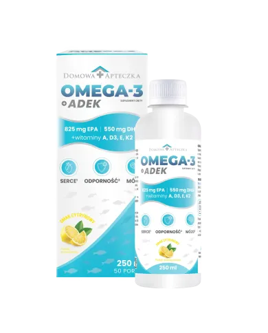Omega 3 ADEK – kwasy omega-3 z witaminami A, D, E, K