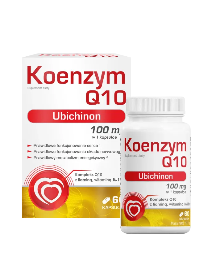 Koenzym Q10 Ubichinon – energia komórkowa i zdrowe serce