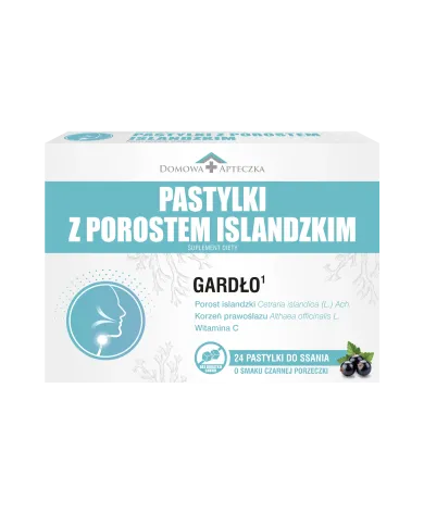 Pastylki na gardło z porostem islandzkim – na ból gardła