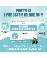 Pastylki na gardło z porostem islandzkim – na ból gardła