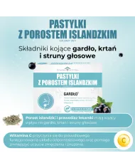 Pastylki na gardło z porostem islandzkim – na ból gardła