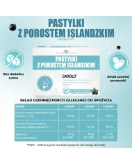 Pastylki na gardło z porostem islandzkim – na ból gardła