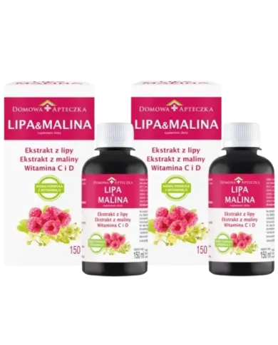Lipa i Malina syrop – zestaw 2 szt.