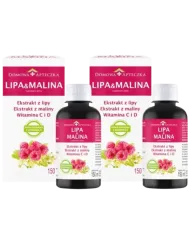 Lipa i Malina syrop – zestaw 2 szt.