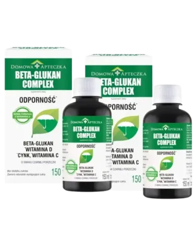 Beta-glukan Complex – zestaw 2x 150 ml na odporność