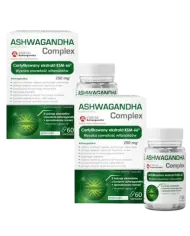 Ashwagandha Complex – zestaw 2x 60 kapsułek
