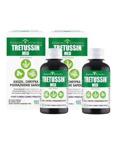 Tretussin Med 165 ml – zestaw 2 szt. na kaszel