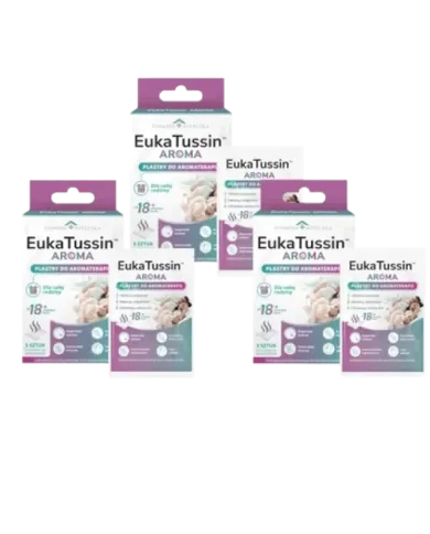 EukaTussin Aroma plastry – zestaw 3 szt.