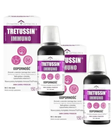 Tretussin Immuno – zestaw 2 szt. na odporność