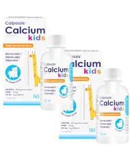Calpossis Calcium Kids – zestaw 2x syrop 330 ml
