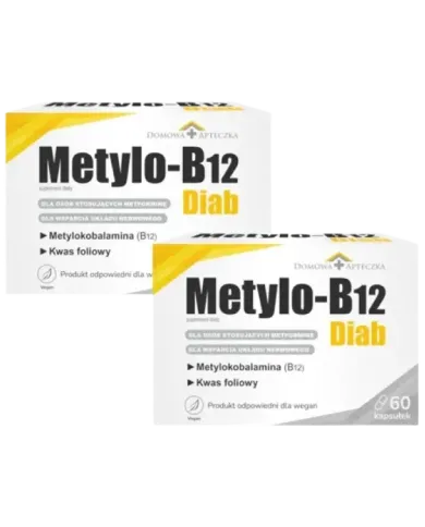 Metylo-B12 Diab – zestaw 2x 60 kapsułek